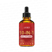 OEM Vente à Chaud Gouttes Liquide pour Animaux de Compagnie Vitamines Multi Vitamines 10-en-1 Mélange de Multivitamines Naturelles pour Chiens de Compagnie