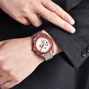 Montre Pagani Design 1701 pour hommes, montre de marque haut de gamme, montre personnalisée avec logo, chronographe à quartz, montre-bracelet - Product Image 4