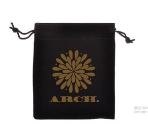Pochette en tissu écologique personnalisée, petit sac à cordon avec logo personnalisé, coton mousseline, sachets de thé bio - Product Image 5