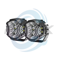 Laser Led Off Road Spot Light 4x4 Flush Mount Led Off-road Pod Lights pour voiture