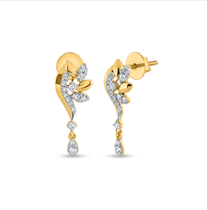 Elegantes pendientes de piedra de lujo hechos a mano para mujer con diseño colorido único para elegantes trajes de fiesta de la India - Product Image 3