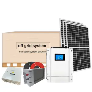 1KW 3KW 5kW 6KW 8KW 10KW Home Ground Solarstrom system Kit / Panel Solar / Off-Grid Komplettes Solarstrom system 5kw für zu Hause