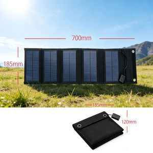 Alecter APH-FB152 Nouveau Chargeur Solaire Pliable Amélioré, Efficacité 22-23%, Léger et Portable, Panneau 70x18.5cm pour Recharger les Téléphones - Product Image 2