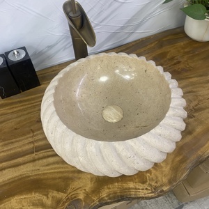 Cesellato Finito marmo onice lavandino del <span class=keywords><strong>bagno</strong></span> <span class=keywords><strong>ciotola</strong></span> - Product Image 3