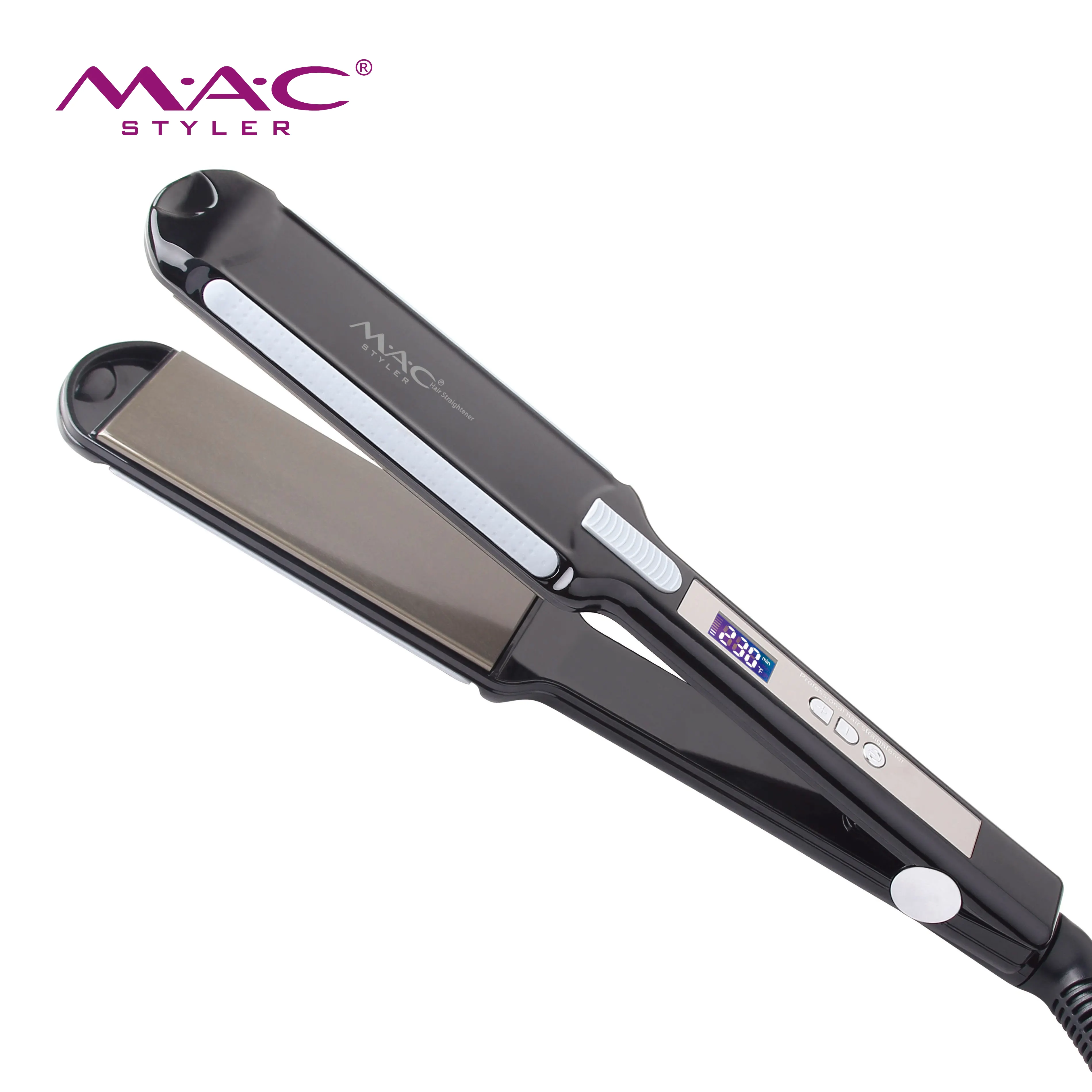 Mac Styler salon rộng tấm ép 450f phẳng Irons chuyên NGHIỆP GỐM phẳng sắt tóc ép tóc