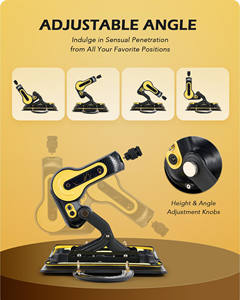 Máquina de Sexo Pistola Dildo Realista con Calefacción Vibración Empuje Automático para Estimulación <span class=keywords><strong>Anal</strong></span> y de Clítoris para Masturbación Femenina - Product Image 3