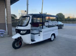 Tuk-tuk tropical à 8 places pour les trajets quotidiens, les navettes, les passagers <span class=keywords><strong>et</strong></span> les visites touristiques en Asie du Sud-Est, E-rickshaw - Product Image 4