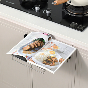 Estante de Mesa Plegable de Metal, Organizador de <span class=keywords><strong>Cocina</strong></span> Multifuncional con Fácil Montaje, Almacenamiento <span class=keywords><strong>Auxiliar</strong></span> para el Hogar, <span class=keywords><strong>Encimera</strong></span> - Product Image 2