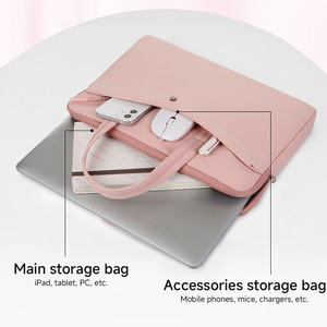 Étui pour ordinateur portable, housse imperméable pour ordinateur portable 13,3 14 15 15,6 pouces pour Macbook M1 Air Pro HP Acer Xiaomi <span class=keywords><strong>Huawei</strong></span> Lenovo, housse de protection pour ordinateur portable - Product Image 2