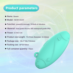 Ylove Mini <span class=keywords><strong>Piscis</strong></span> collar vibrador 10 funciones silicona adulto juguete sexual regalo para mujeres - Product Image 4