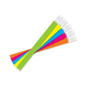 Pulseras Tyvek imprimibles, suministros de <span class=keywords><strong>fiesta</strong></span> desechables a prueba de agua, muñequera, entradas, pulseras de identificación para eventos y fiestas - Product Image 1
