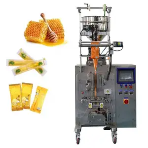 Machine à emballer automatique de miel de jus d'eau liquide de Freezits de catégorie comestible, machine d'emballage de gel d'énergie de machine d'ensachage