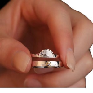 ドラえもんかわいい子供時代の漫画リングカップルファッションリングオープニングリング - Product Image 5