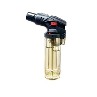 ABB203 Briquet design moderne en plastique, grande capacité et coupe-vent, idéal pour cadeaux d'affaires gonflables