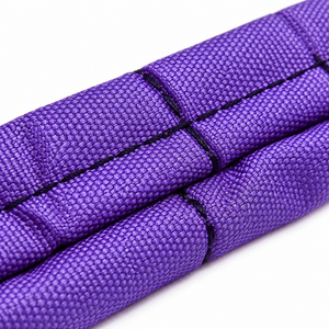 Sangle de levage ronde sans fin personnalisée en polyester haute résistance 1 tonne 4m souple et flexible pour grue de levage de VN - Product Image 4