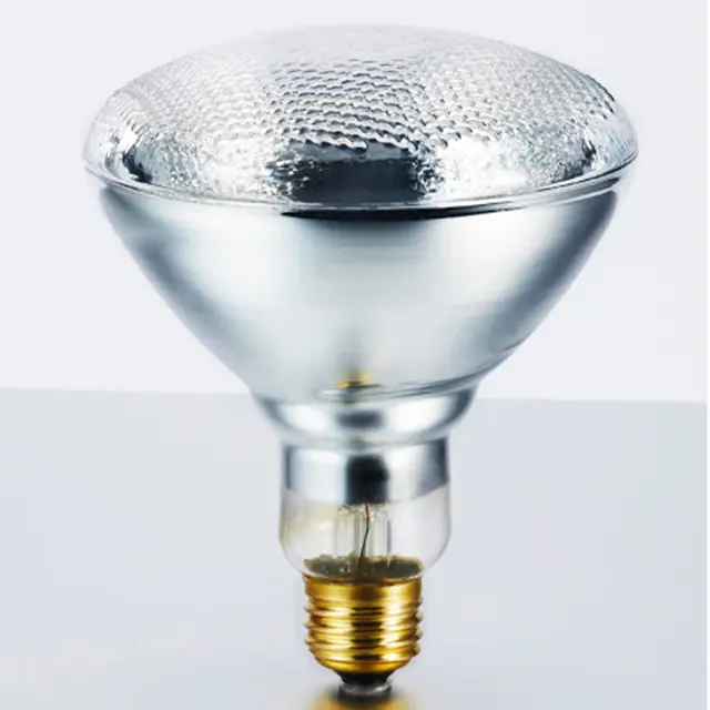 Ampoule chauffante à infrarouge 175W B PAR38, lampe en verre dur de couleur claire étanche à l'humidité 120-130V, fabriqué en corée pour la salle de bain, ferme d'animaux