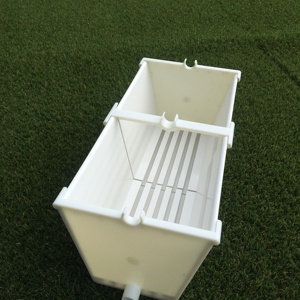 Invernadero Hidropónico Grande de Doble Capa, Maceta Larga de PVC con Tabla de Drenaje Automático <span class=keywords><strong>para</strong></span> <span class=keywords><strong>Fresas</strong></span> y Col Rizada, Duradero - Product Image 2
