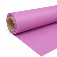 Tissu PVC tissé 500D 18x18 imperméable violet de qualité supérieure pour Air Dancer, idéal pour les événements haut de gamme