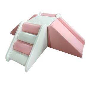 Tobogán de túnel de juego suave para niños, juego suave para interior, juego moderno para niños, juego de fiesta de alquiler, barato, color rosa Pastel - Product Image 6