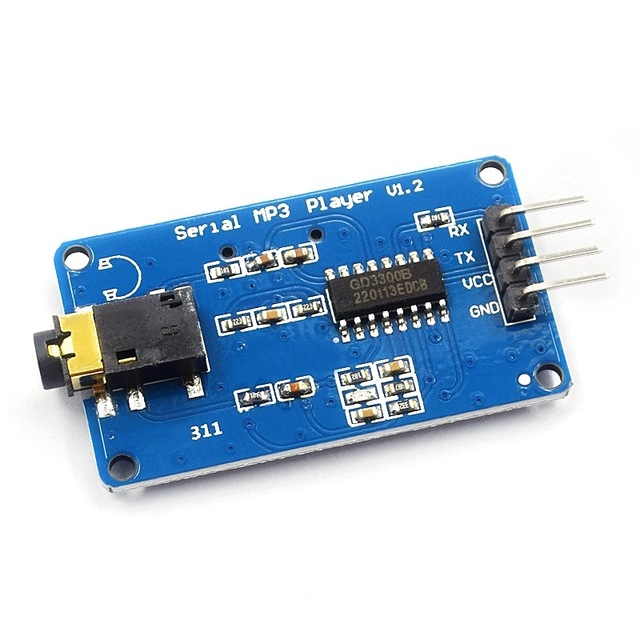 YX5300 MP3 Player Module Player Module Voice Serial Port Control Music Module TF Card Slot