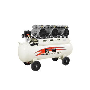เครื่องอัดอากาศแบบพกพา 980W*3 ตัว ขายตรงจากโรงงาน คุณภาพระดับมืออาชีพ เงียบพิเศษ ไม่ใช้น้ำมัน 2940W 70 ลิตร - Product Image 1
