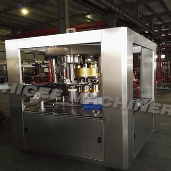 Higee Automatic luncheon meat canned vacuum sealing machine canned sardine fish seaming machine