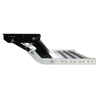 TYTXRV Accessoires de caravane 528mm Australian Standards RV Step Aluminium Anti-slip Manual Pull Out Single Ladder With LED Light
