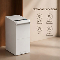 Déshumidificateur d'air intelligent 50L par jour pour le contrôle de l'humidité à domicile, chambre et sous-sol - Fournisseur