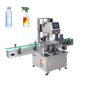 Macchina Tappatrice di Precisione a Cinghia Sincronizzata per Tappi da 18-75mm e Bottiglie da 35-350mm, per Cosmetici e Tappi a Prova di Bambino - Product Image 1