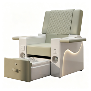Fauteuil de pédicure de luxe RONJIA avec fonction massage, fauteuil de pédicure spa avec massage des pieds - Product Image 5