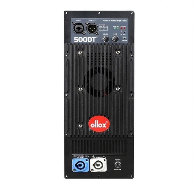 Hot Sale 1 X 500W Class D Power Mixer Amplifier Professional Digital Power Amplifier DSP for Audio Equipment