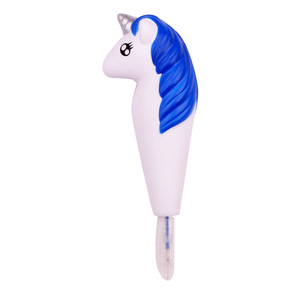 Unicorn <b>Squishy</b> Pen PU Material Slow Rebound Fidget Toy For Kids 5 To 7 Years Unisex - Product Image 4