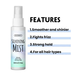 <span class=keywords><strong>Bellezon</strong></span> Protein Silk Hair Spray, etiqueta privada Protector de calor y estilismo Silkening Mist para una fuerte sujeción y brillo - Product Image 3