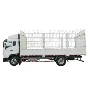 סין סינוטרוק 4x2 משאית מטען משאית גדר חדשה 220hp 18T 20T גדר מטען משאית עם דופן משאית כבדה