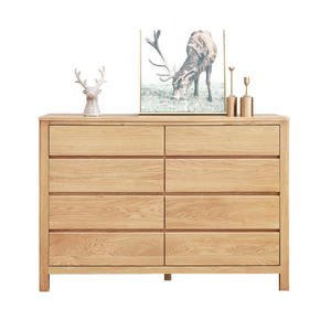 خزانة خشبية حديثة عالية الجودة مع أدراج طاولة قابلة للتعديل خزانة جانبية مصنوعة في شاندونغ - Product Image 2