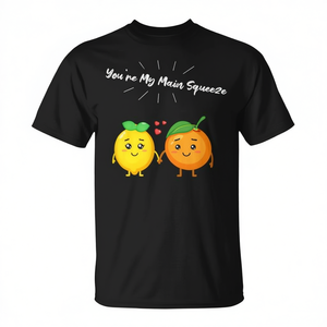 Camiseta You're My Main Squeeze Orange Lemon para vegetarianos y veganos - Product Image 2