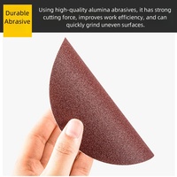 Papier abrasif rond Papier abrasif auto-adhésif humide et sec de 150mm pour le polissage