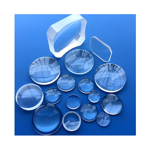 Lente de zafiro K9 acromático doblete biconvexo de cristal personalizado de alta calidad - Product Image 6