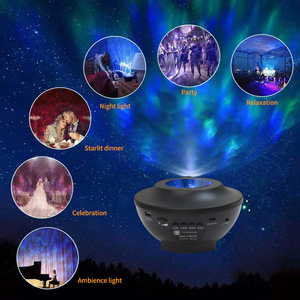 Projecteur LED Ciel Étoilé Rêveur Lampe USB Laser Univers Étoilé Veilleuse DIY Lumière Ondulante Lune et Eau - Product Image 2
