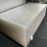 Feuille acrylique nervurée en forme de U et en forme de V, transparente et colorée, pour la décoration d'hôtel