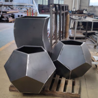 Paravent paysager modulaire sur mesure : Jardinière en alliage d'aluminium thermolaqué pour usage extérieur