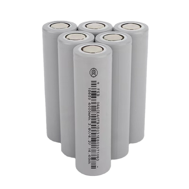 FEB 18650 Lithium Battery, Actual Large-capacity 4000mah 3C Power Strong Light Flashlight Small Fan Power Bank Battery