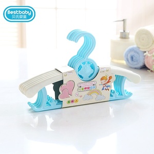 Ensemble de cintres en plastique PP pour vêtements d'enfants, réglables en largeur pour les épaules, cintres en plastique pour enfants - Product Image 2