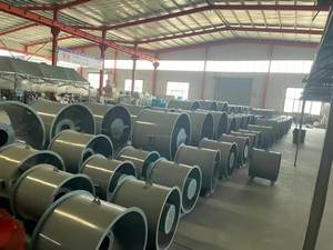 هتف منخفضة الضوضاء وحدة تحكم سرعة المصنع الطابق السفلي الهواء لمكافحة الحرائق مقاومة الدخان الصامت كبير مراوح العادم - Product Image 5