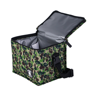 Borsa per il pranzo più fresca in tessuto non tessuto con isolamento termico riutilizzabile mimetica rivestita per la conservazione degli alimenti - Product Image 3
