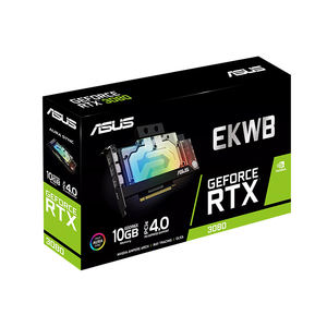 Tarjeta Gráfica NVIDIA EKWB <span class=keywords><strong>ASUS</strong></span> GeForce RTX 3080 de 10GB GDDR6X con Refrigeración Líquida, Usada, para Juegos, con Multiprocesador de Transmisión NVIDIA Ampere - Product Image 6