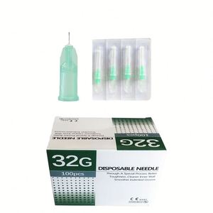 Petites aiguilles de <span class=keywords><strong>tatouage</strong></span> et de piercing en acier inoxydable ultra-fines, 100 pièces, 4/6/8/13mm, 1.5mm, 2.5mm, 30G, 31G, 32G, 34G, pour sourcils et paupières, indolores - Product Image 1