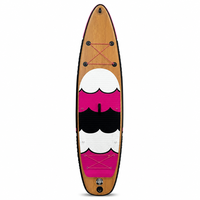 En stock, SUP écologique, durable, en PVC recyclé de qualité marine, double couche, stable, planche à pagaie gonflable de tourisme