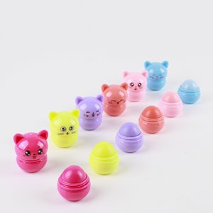 El bálsamo labial de gatito de dibujos animados más vendido de diseño personalizado hidrata e hidrata El bálsamo labial reparador antigrietas para el cuidado de los labios de los niños - Product Image 2