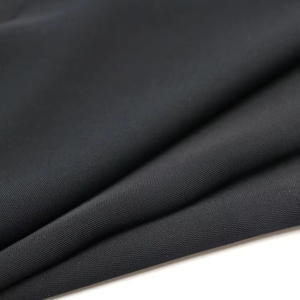 Chất Lượng Cao Cấp 100% <span class=keywords><strong>Polyester</strong></span> Đồng Bằng Hồi Giáo Dubai Arab Nida Máy Bay Phản Lực Đen 180gsm 100% <span class=keywords><strong>Polyester</strong></span> Hàn Quốc Internet Vải Cho Abaya - Product Image 1